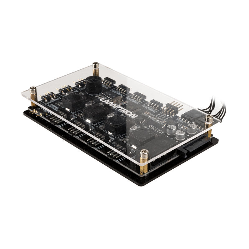 Lamptron SM436 PCI RGB Fan and LED Controller - Black : image 3