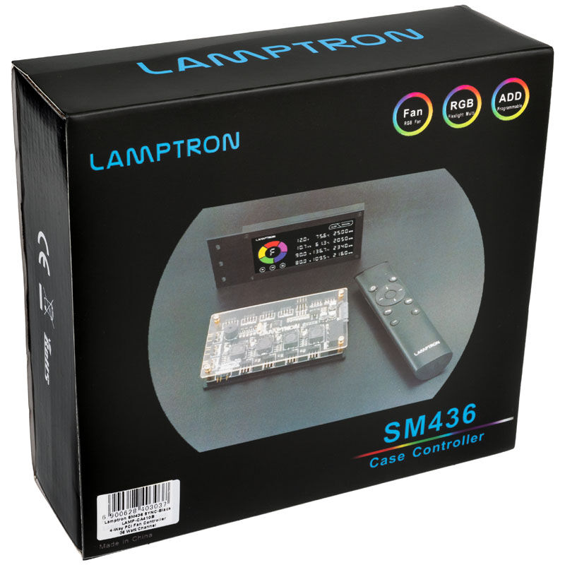Lamptron SM436 Sync Edition PCI RGB Fan and LED Controller - Black : image 7
