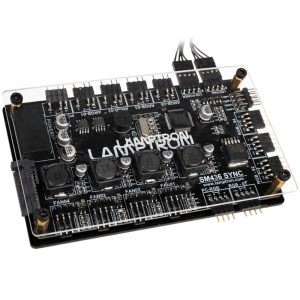 Lamptron SM436 Sync Edition PCI RGB Fan and LED Controller - Black : image 5