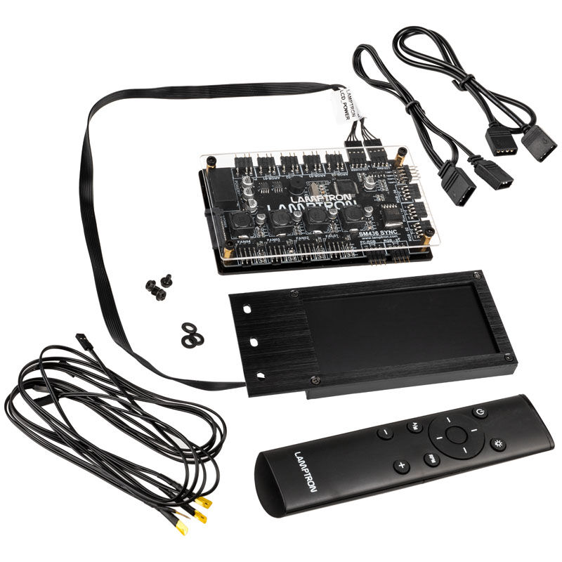 Lamptron SM436 Sync Edition PCI RGB Fan and LED Controller - Black : image 6