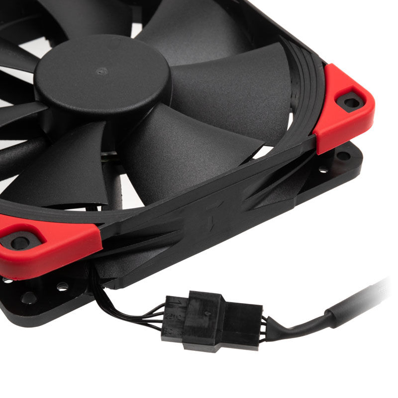 Noctua NF-F12 PWM chromax.black.swap fan - 120mm : image 3
