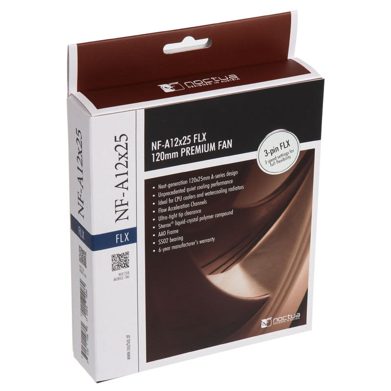 Noctua NF-A12x25 FLX fan - 120mm : image 7