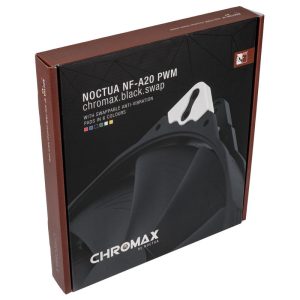 Noctua NF-A20 PWM chromax.black.swap fan - 200mm : image 7