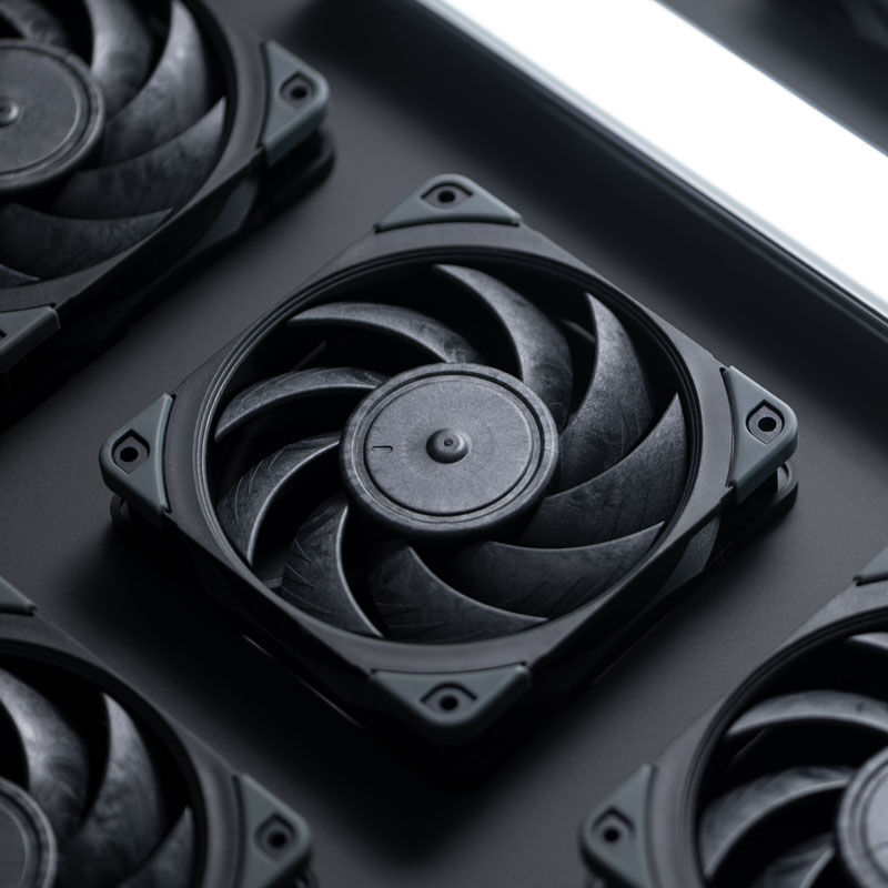 Noctua NF-A12X25 PWM chromax.black.swap fan - 120mm : image 4