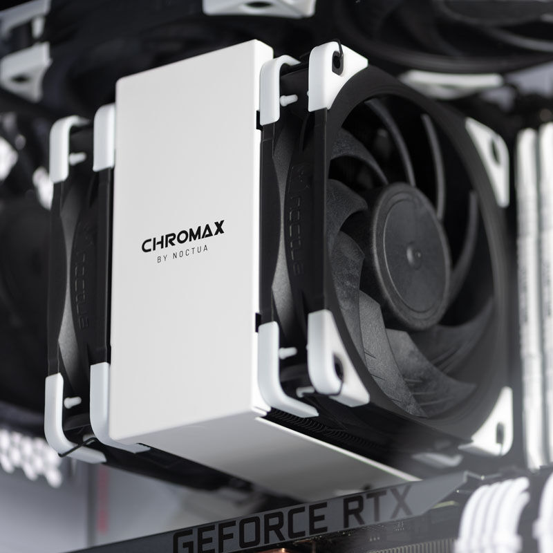 Noctua NF-A12X25 PWM chromax.black.swap fan - 120mm : image 6