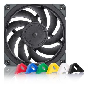 Noctua NF-A12X25 PWM chromax.black.swap fan - 120mm : image 2