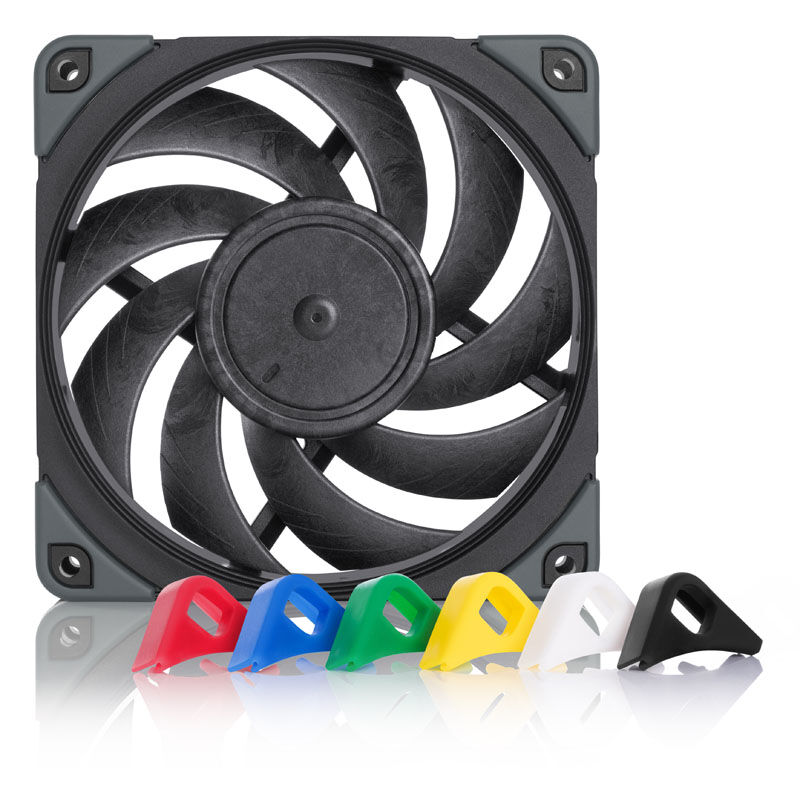 Noctua NF-A12X25 PWM chromax.black.swap fan - 120mm : image 2