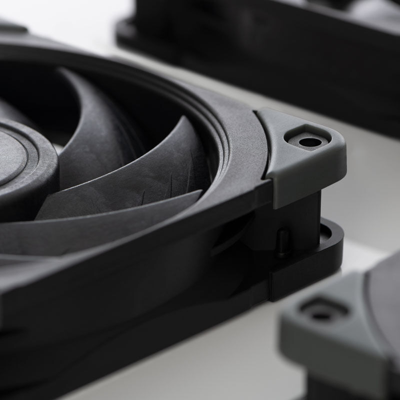 Noctua NF-A12X25 PWM chromax.black.swap fan - 120mm : image 3