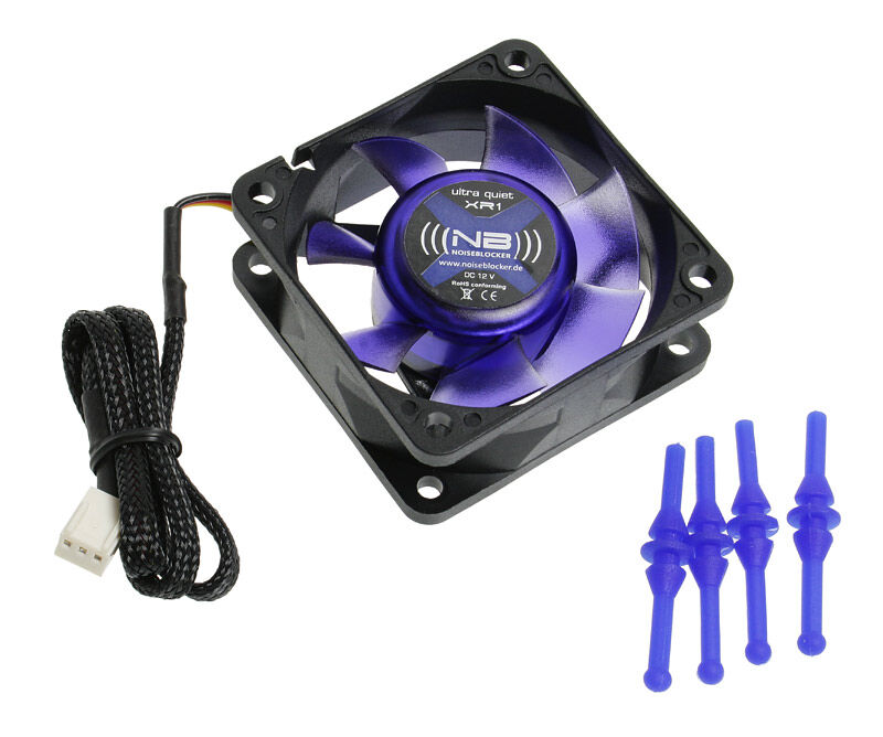 Noiseblocker Black Silent Fan XR1 - 60mm