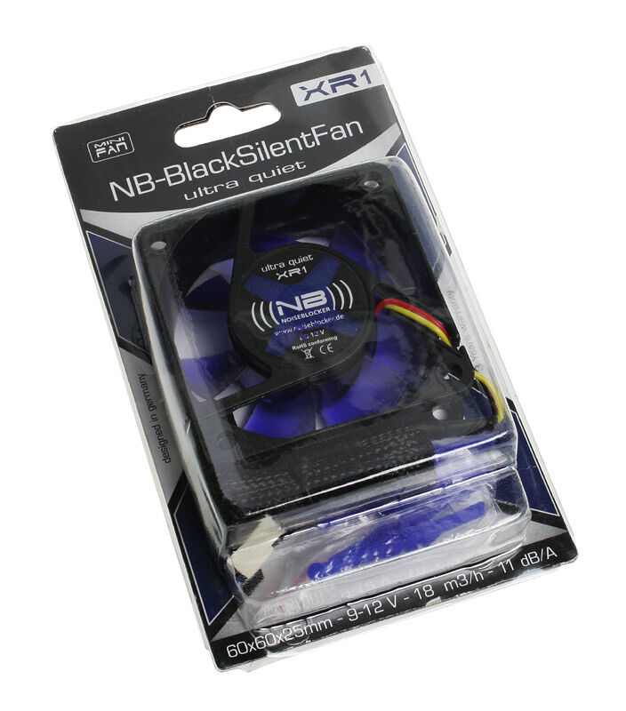 Noiseblocker Black Silent Fan XR1 - 60mm