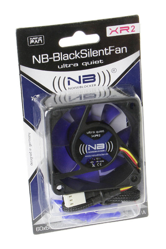 Noiseblocker Black Silent Fan XR2 - 60mm