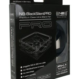 Noiseblocker Black Silent Pro PK1 Fan - 140mm