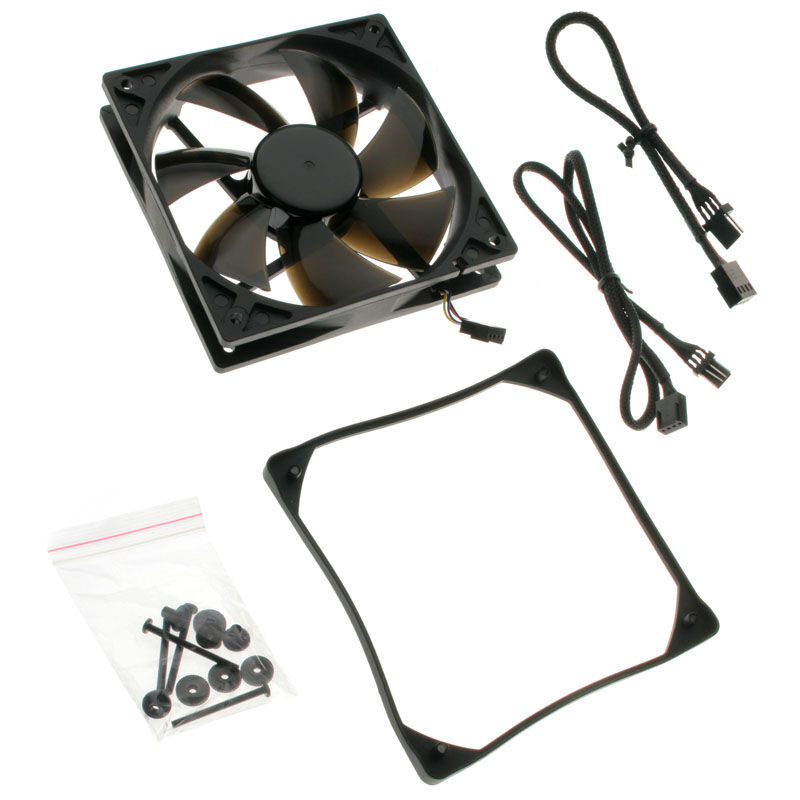 Noiseblocker Black Silent Pro PLPS Fan - 120mm