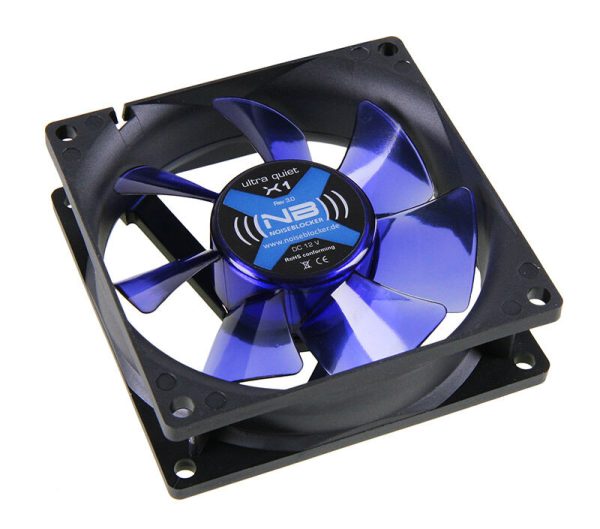 Noiseblocker Black Silent Fan X1 – 80mm