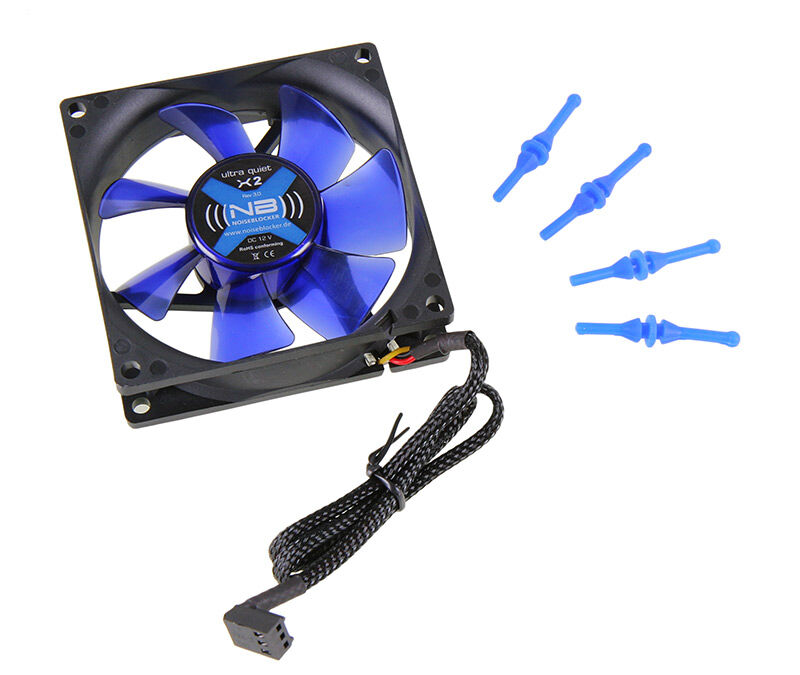 Noiseblocker Black Silent Fan X2 - 80mm
