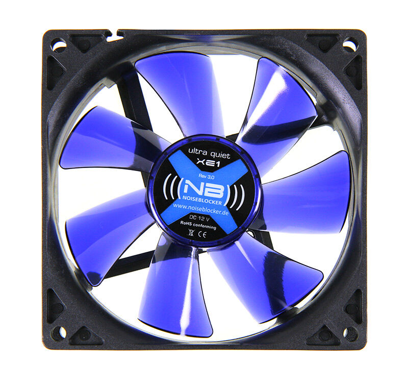Noiseblocker BlackSilent Fan XE1 - 92mm