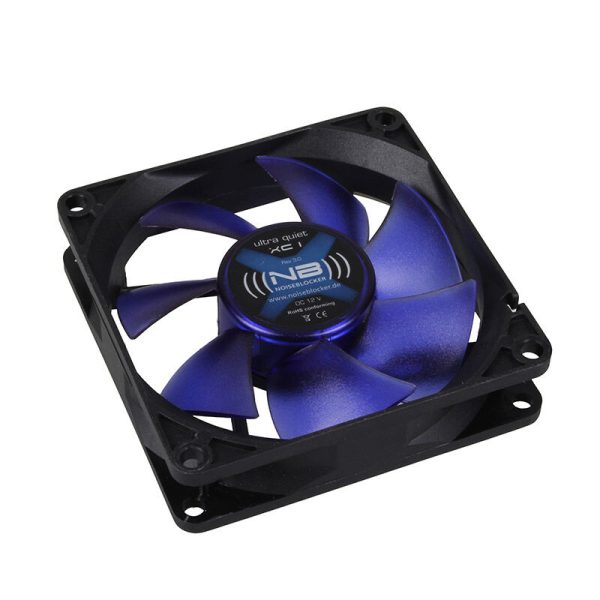 Noiseblocker BlackSilent Fan XC1, bulk – 80mm
