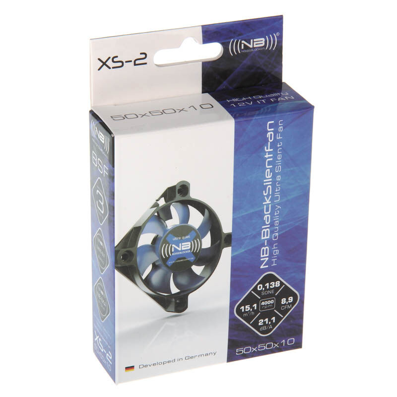 Noiseblocker BlackSilent Fan XS2 - 50mm