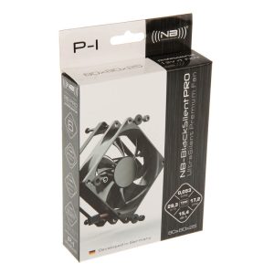 Noiseblocker Black Silent Fan Pro P-1 - 80mm
