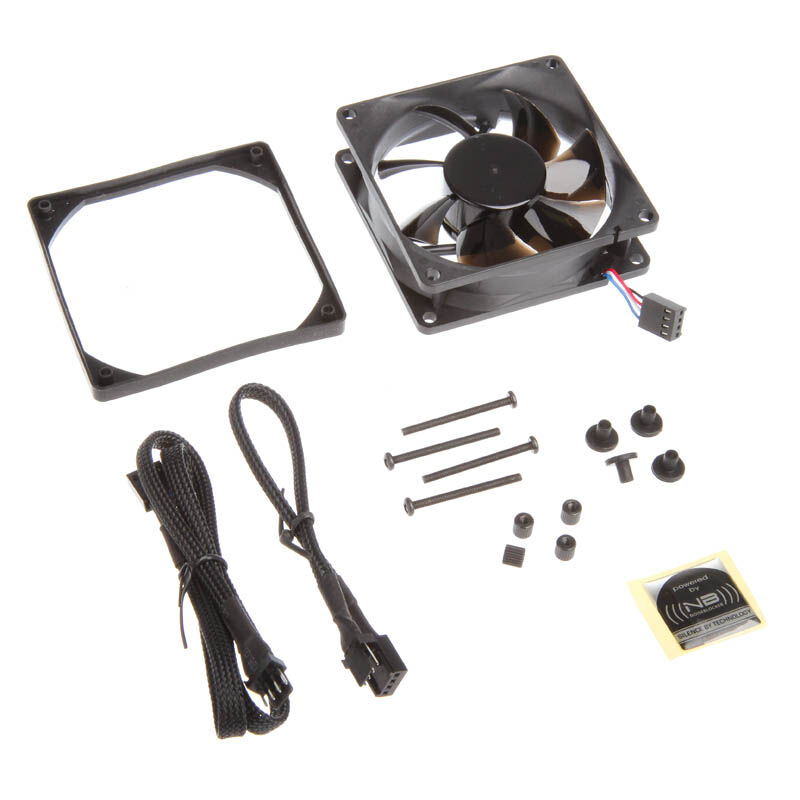 Noiseblocker Black Silent Fan Pro P-P - 80mm