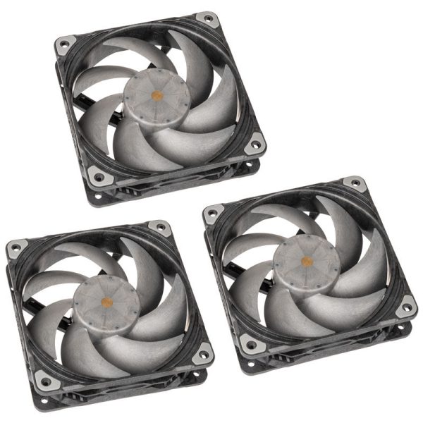 PHANTEKS T30 PWM 120mm fan, pack of 3 – black