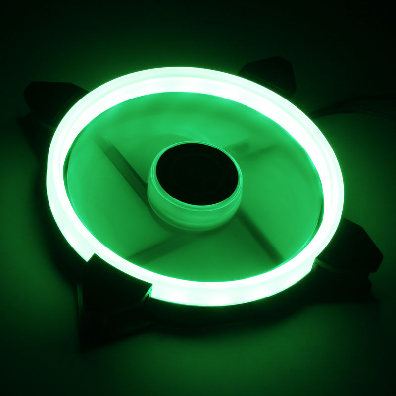 RAIJINTEK IRIS 14 Rainbow RGB LED fan, set of 2 including controller - 140mm