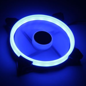 RAIJINTEK IRIS 14 Rainbow RGB LED fan, set of 2 including controller - 140mm