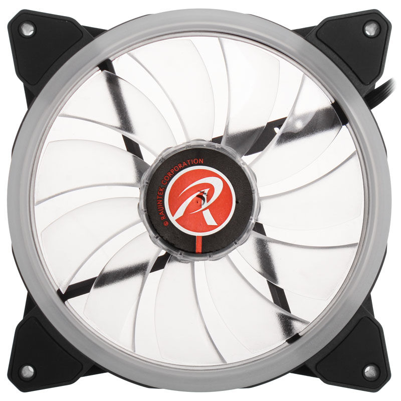 RAIJINTEK IRIS 14 Rainbow RGB LED fan, set of 2 including controller - 140mm