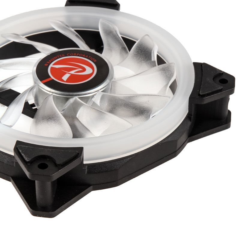 RAIJINTEK Iris 12 Rainbow A-RGB LED fan, set of 3 including controller - 120mm