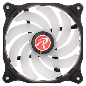 RAIJINTEK EOS 12 RBW ADD fan, set of 2 incl.controller - black, 120mm
