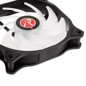 RAIJINTEK EOS 12 RBW ADD fan, set of 2 incl.controller - black, 120mm