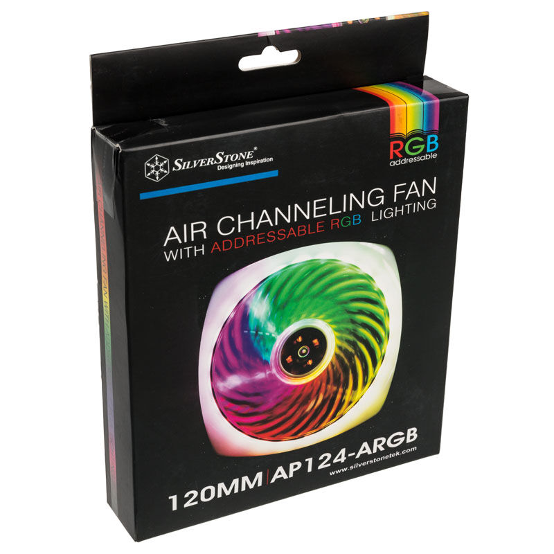 Silverstone SST-AP124-ARGB, RGB Fan - 120mm