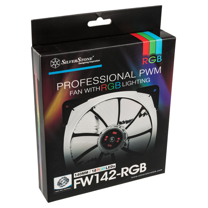 Silverstone SST-FW142-RGB, RGB Fan - 140mm