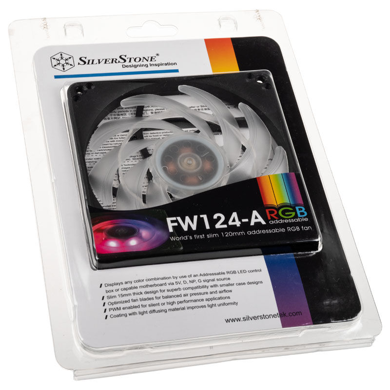 Silverstone SST-FW124-ARGB FW Series PWM - 120mm