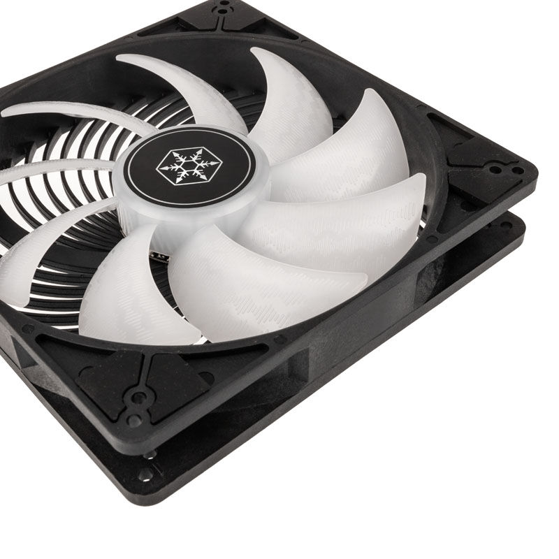Silverstone AP184i-ARGB fan, 180mm - black