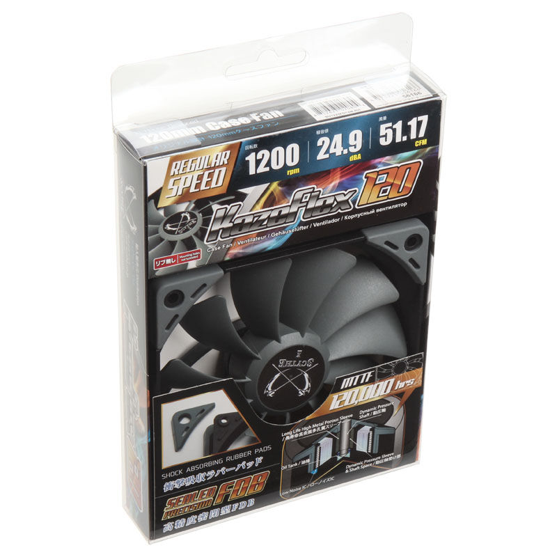 Scythe KazeFlex 120 fan 1200rpm - 120mm