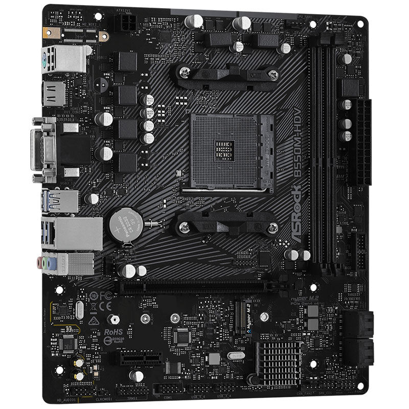 ASRock B550M-HDV, AMD B550 motherboard - socket AM4