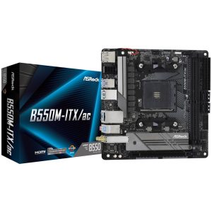ASRock B550M-ITX / ac, AMD B550 motherboard - socket AM4 : image 1