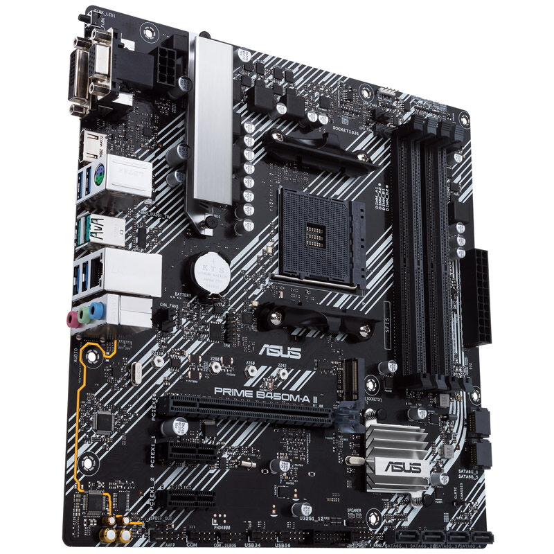 ASUS PRIME B450M-A II, AMD B450 mainboard - Socket AM4
