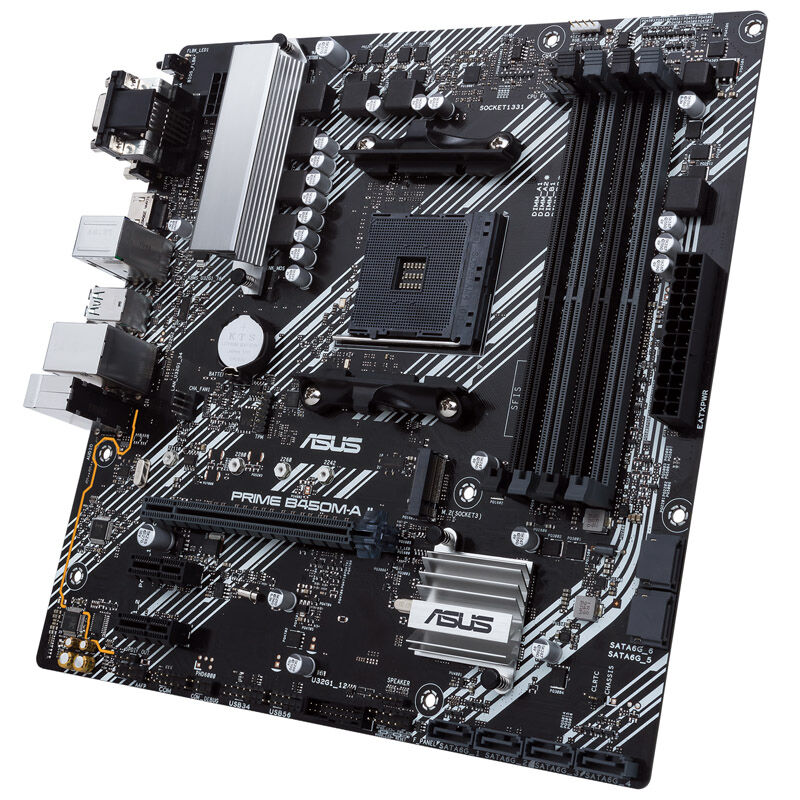ASUS PRIME B450M-A II, AMD B450 mainboard - Socket AM4