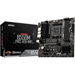 MSI B550M Pro-VDH WiFi, AMD B550 motherboard - socket AM4 : image 1