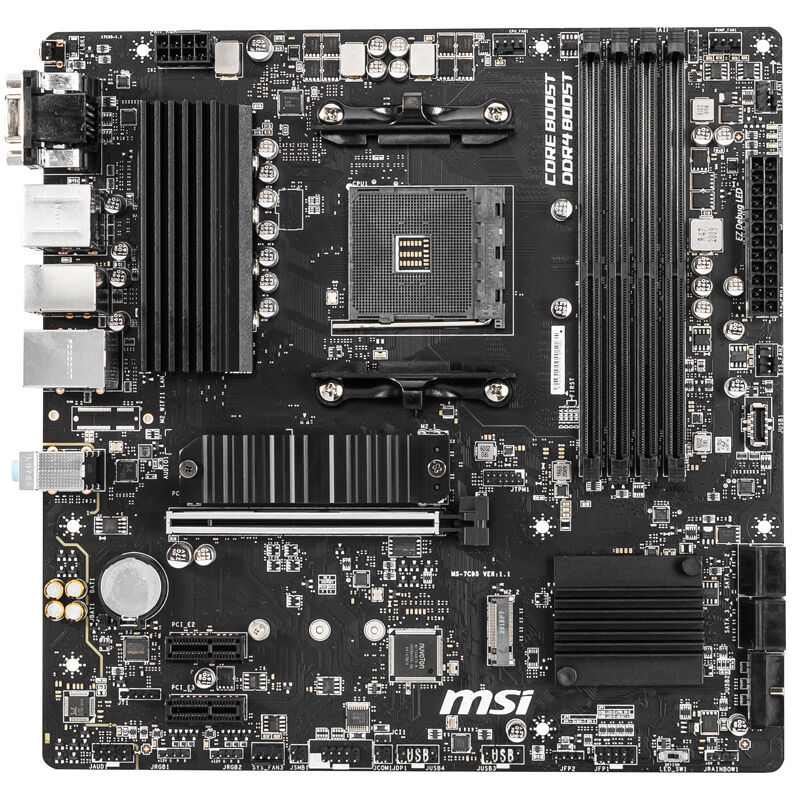 MSI B550M Pro-VDH, AMD B550 motherboard - Socket AM4