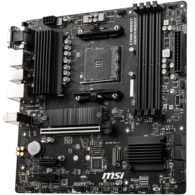MSI B550M Pro-VDH, AMD B550 motherboard - Socket AM4