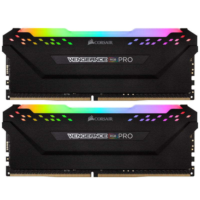 Corsair Vengeance RGB Pro black, DDR4-3200, CL16 - 32 GB Dual-Kit