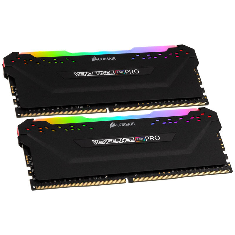 Corsair Vengeance RGB Pro black, DDR4-3200, CL16 - 32 GB Dual-Kit