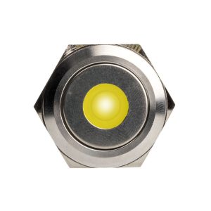DimasTech Vandalism Switch / Button 25mm, Silverline Dot - RGB