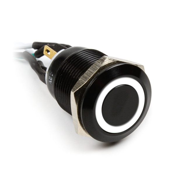 Impactics Vandalism Probe 19mm, IP65, white LED – black