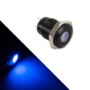 Lamptron Vandalism protected LED - blue, black version : image 1
