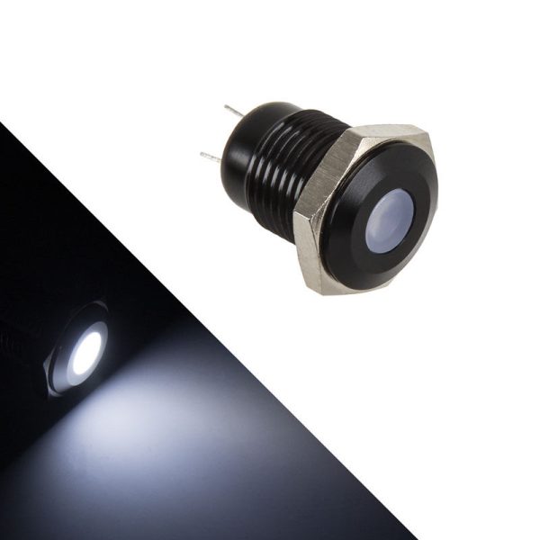Lamptron Vandalism protected LED – white, black version