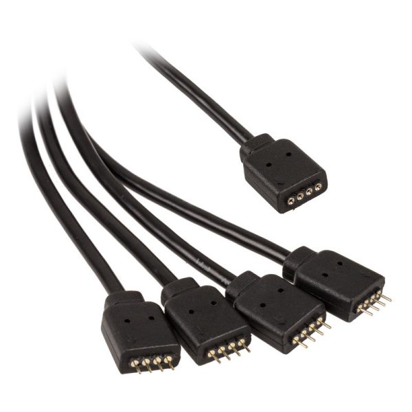 Akasa RGB Splitter Cable Extension – 50 cm